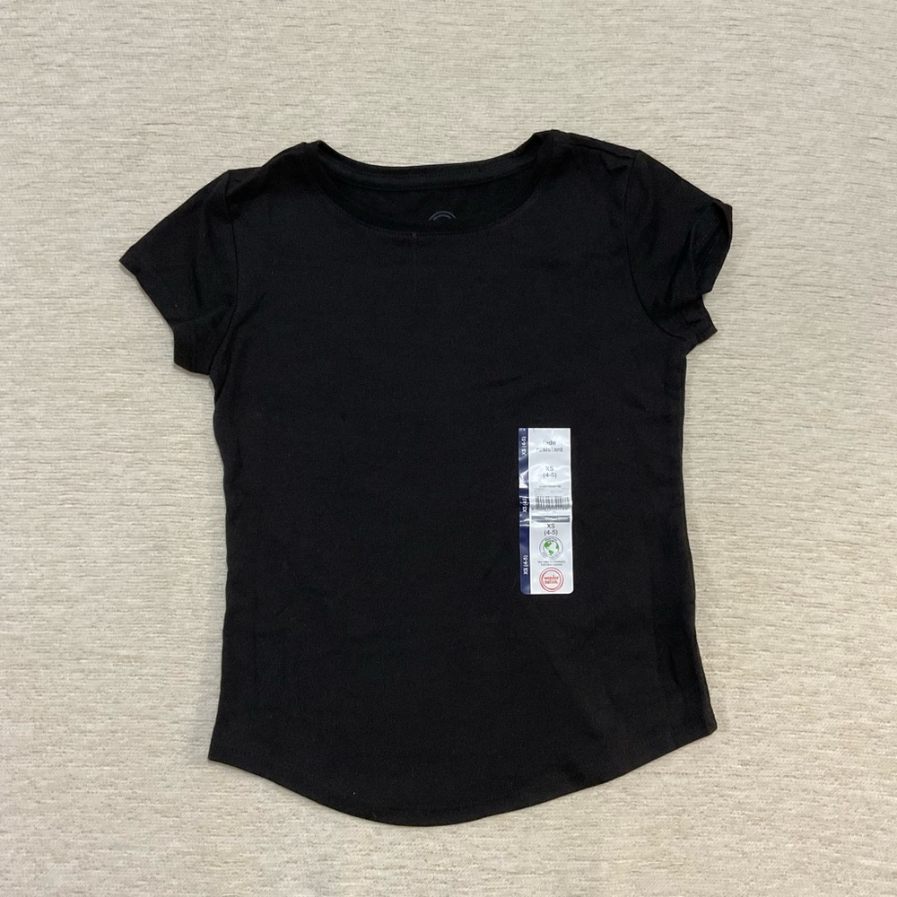 Wonder Nation Black Short Sleeve Tee